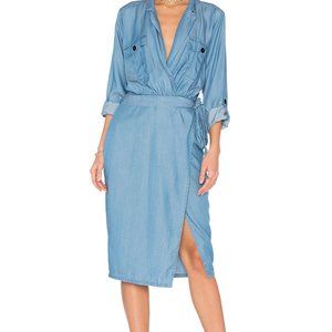 MAJORELLE x REVOLVE Yuma Dress in Light Wash